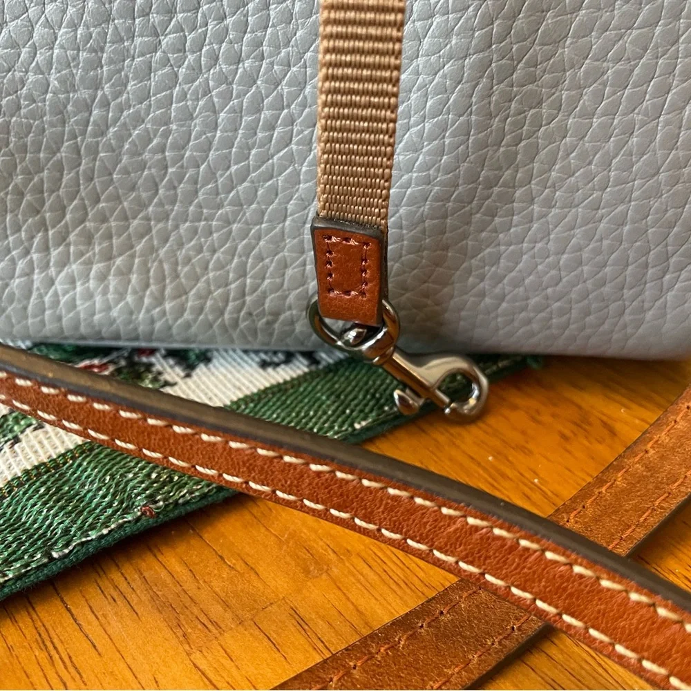 Dooney & Bourke Gray Janine Crossbody - Picture 8 of 10